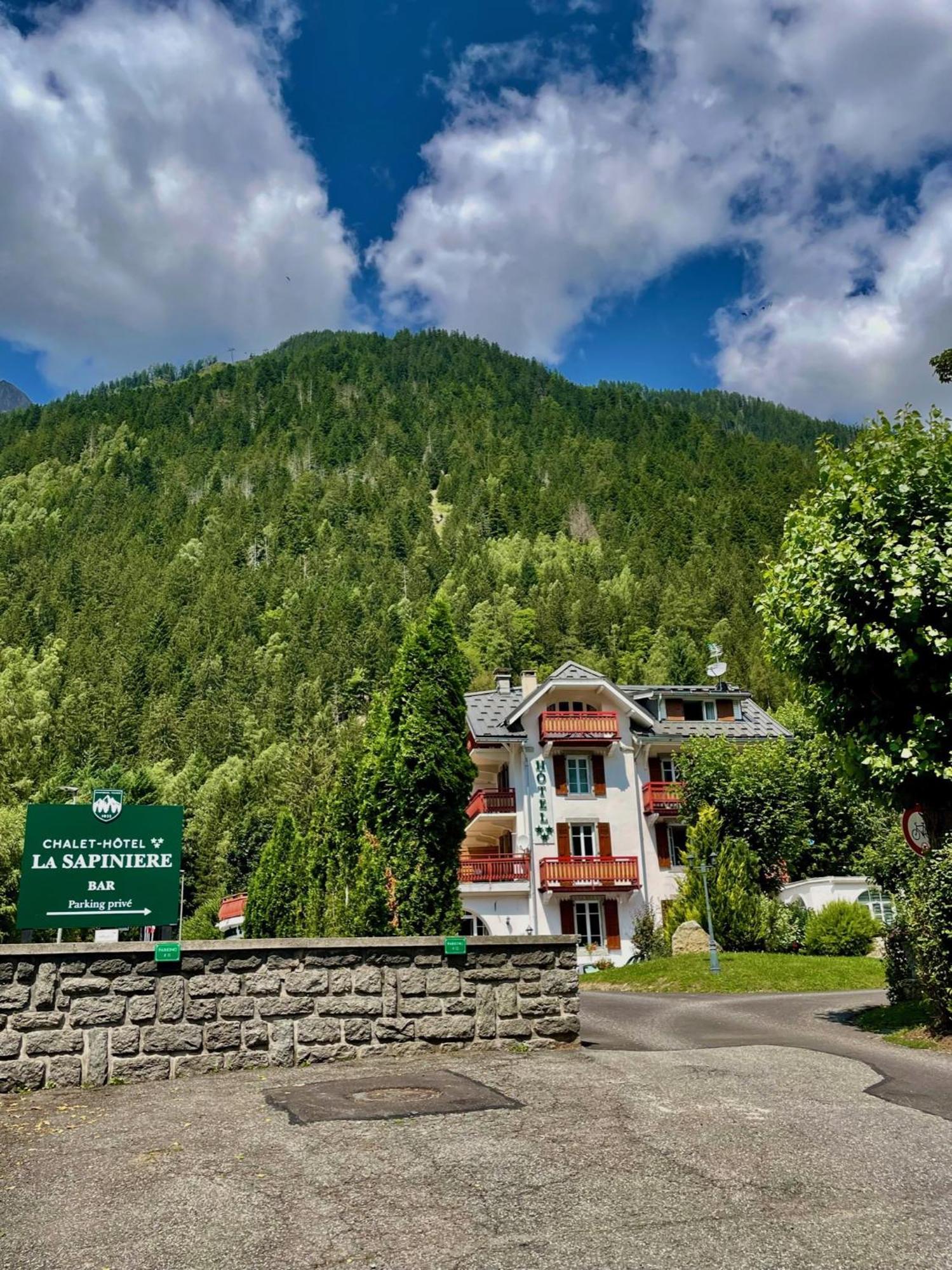 Chalet Hotel La Sapiniere Chamonix Exterior photo